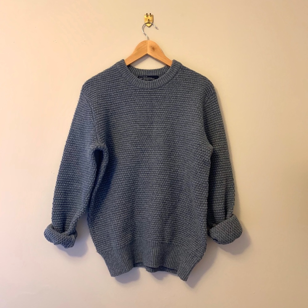 GAP Lambswool Chunky Knit Pullover